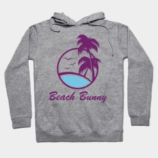 beach caydua bunny Hoodie